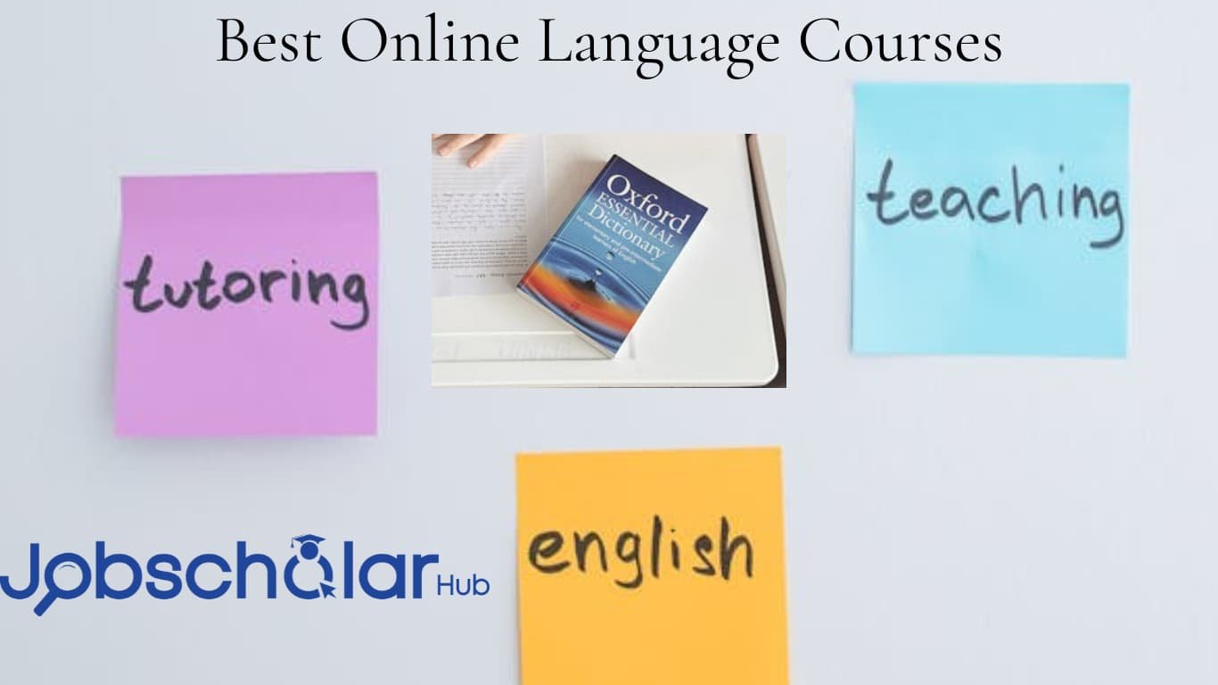 Online language courses