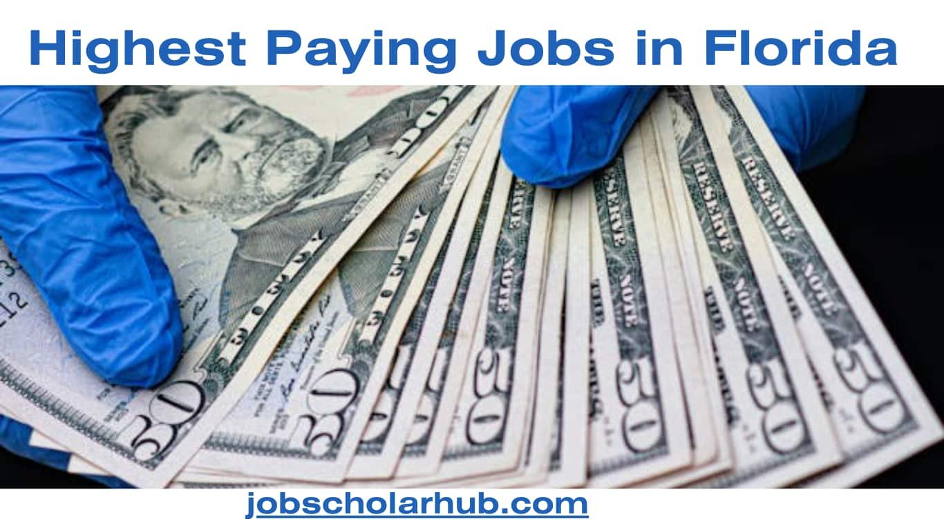 Highest Paying Jobs in Florida
