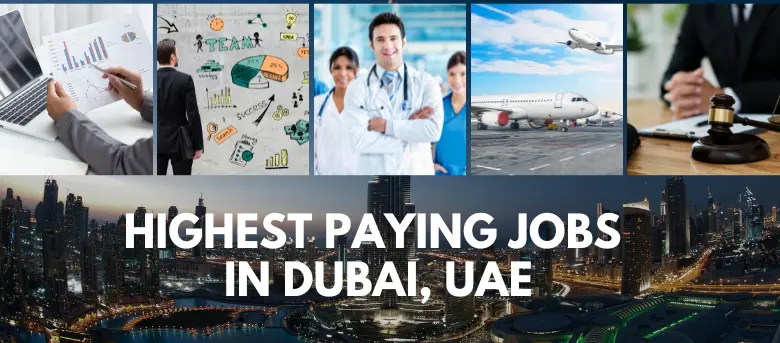Highest Paying Jobs in Dubai