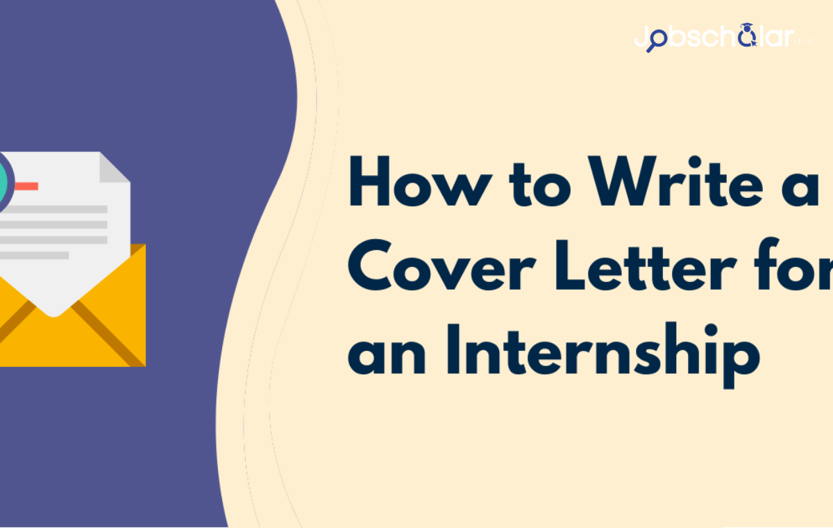 Cover Letter for an Internship